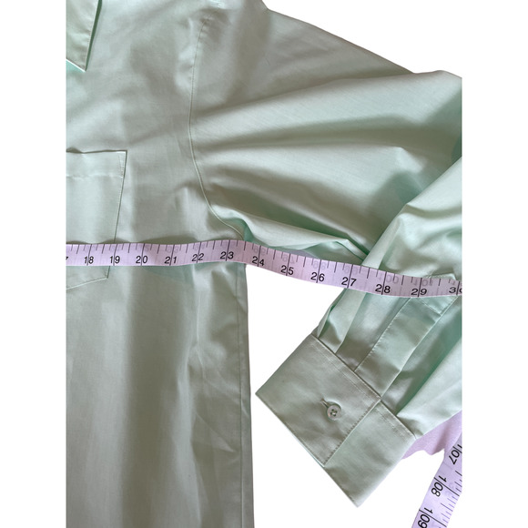 Foxcroft Light Green Button Down Shirt - Picture 11 of 12